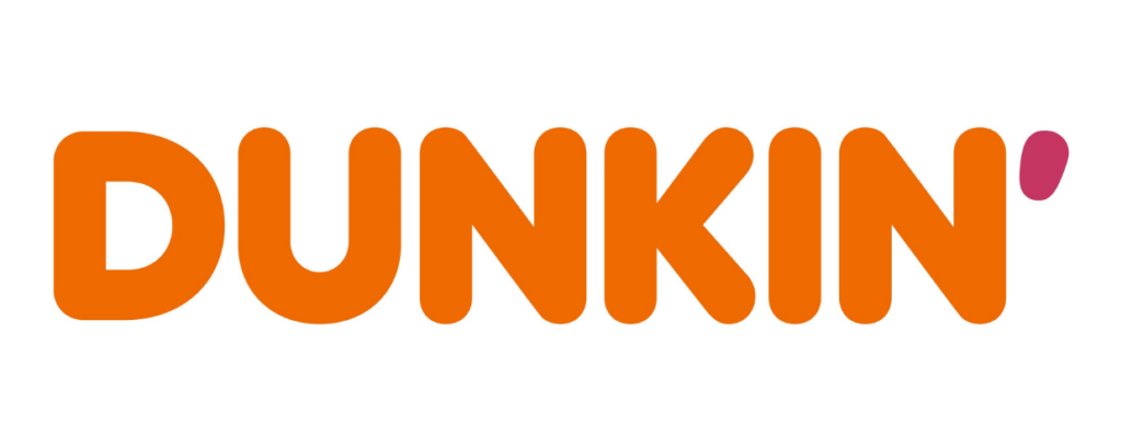 Dunkin' logo.